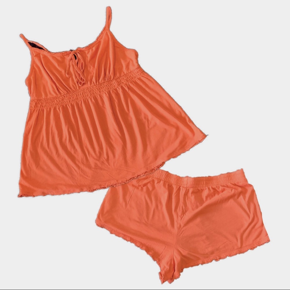 Cacique Cotton Sleep Set in Melon